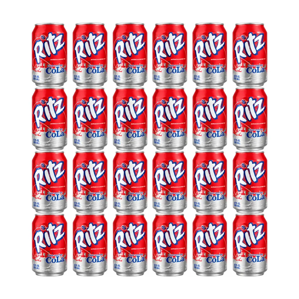 Refresco gaseado cola Ritz (24 x 355 ml / 12.02 oz)