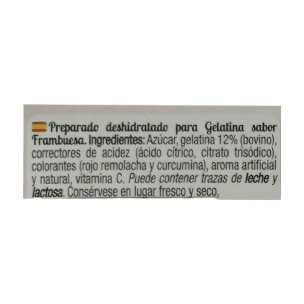 Gelatina sabor frambuesa Calnort (170 g / 6 oz) - Thumbnail 4