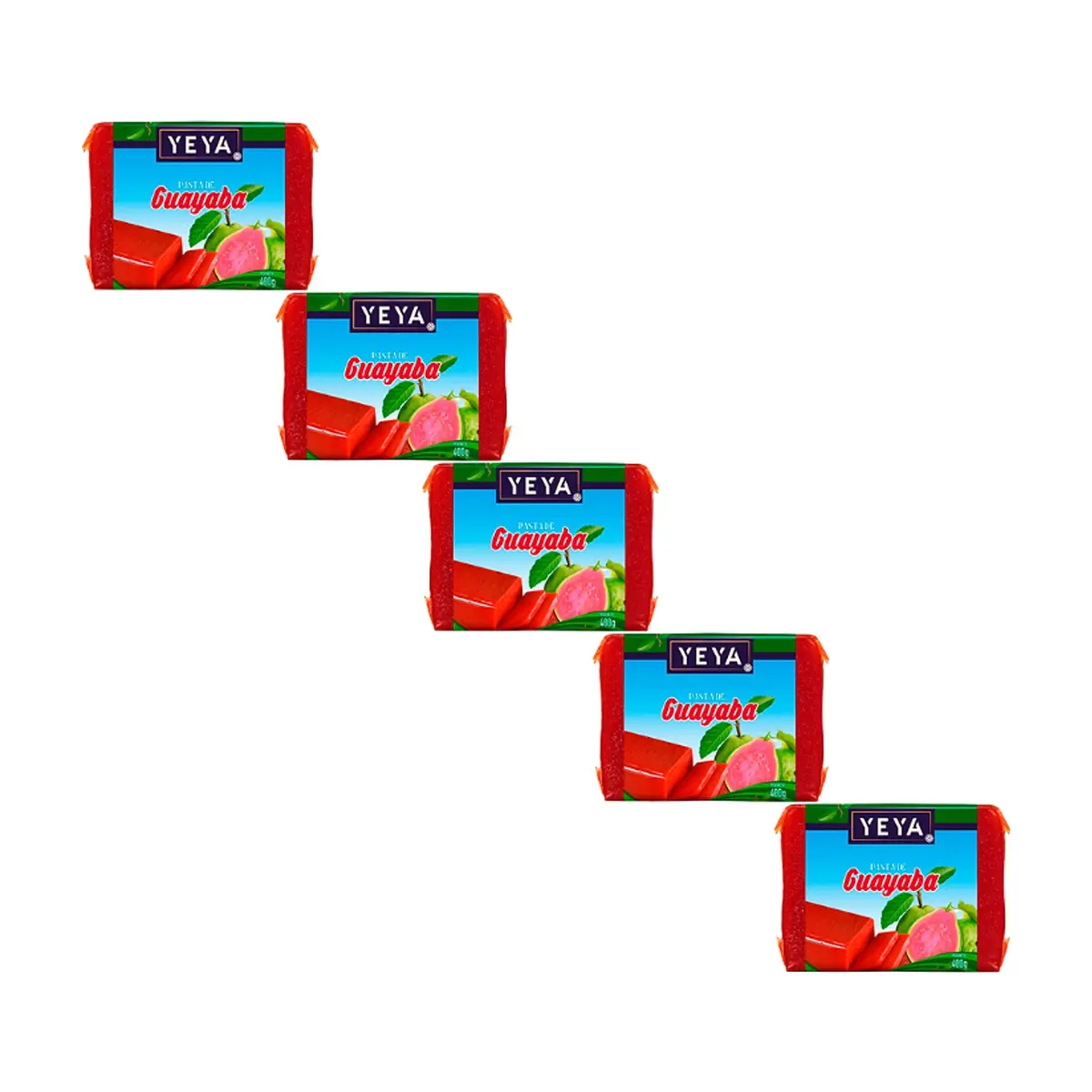 Pasta de guayaba en barra YEYA (5 x 400 g / 14.11 oz)