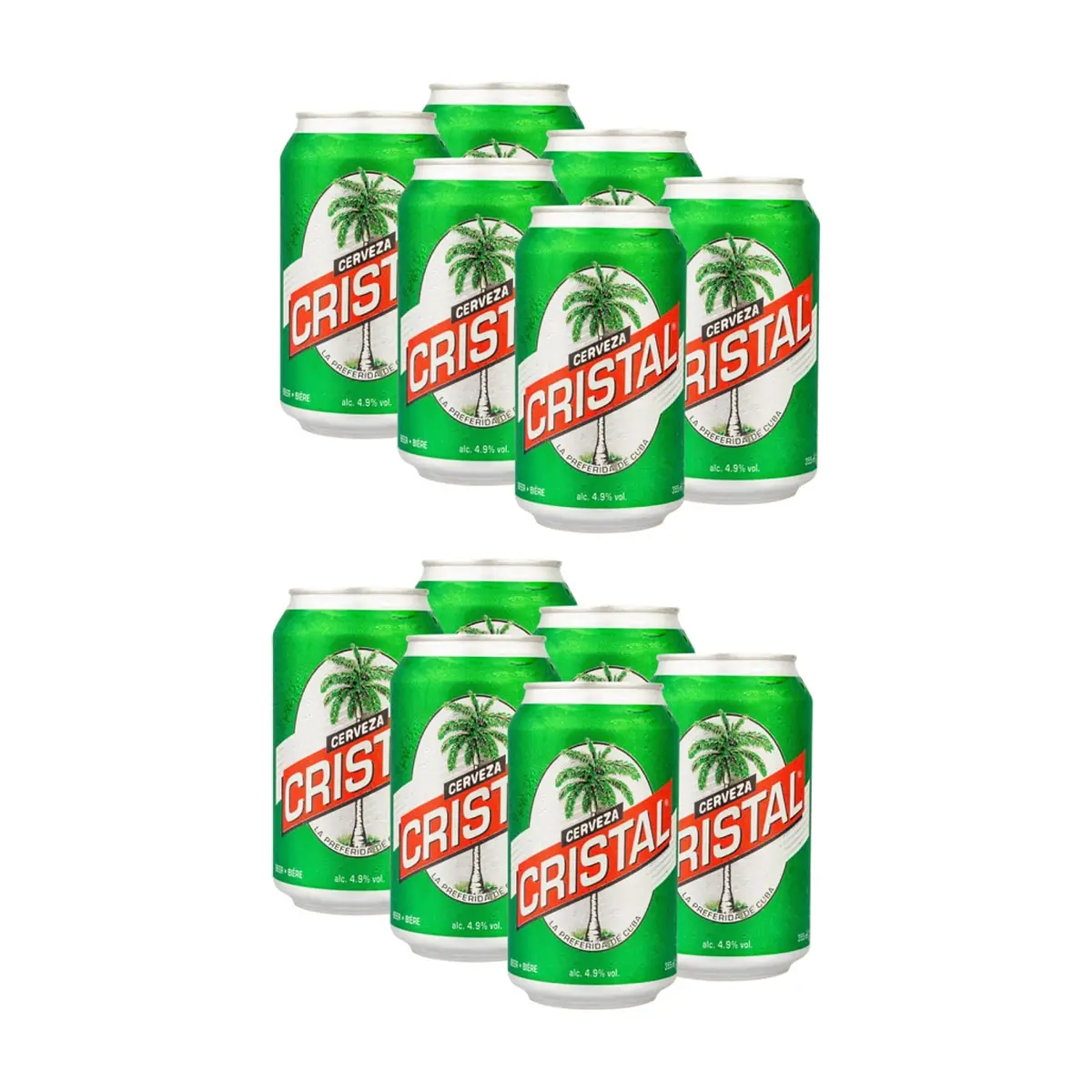 Cerveza Cristal (12 x 355 ml)