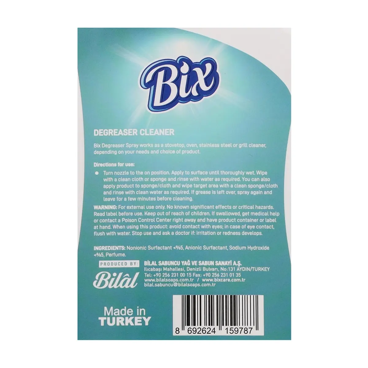 Desengrasante Bix (750 ml) - Thumbnail 3