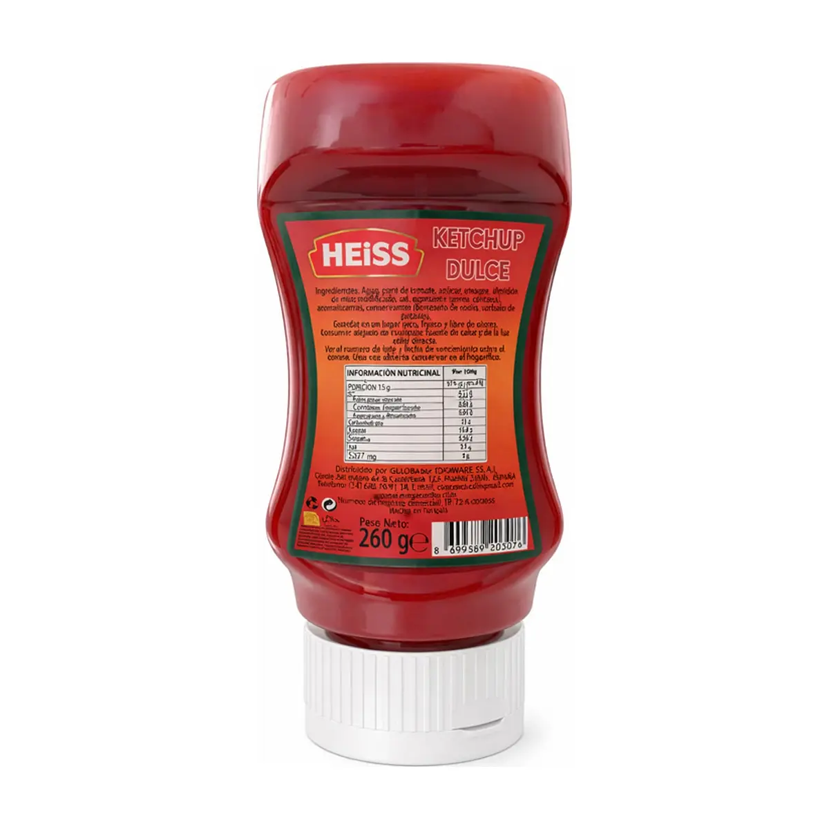 Ketchup dulce HEISS (260 g / 9 oz) - Thumbnail 2