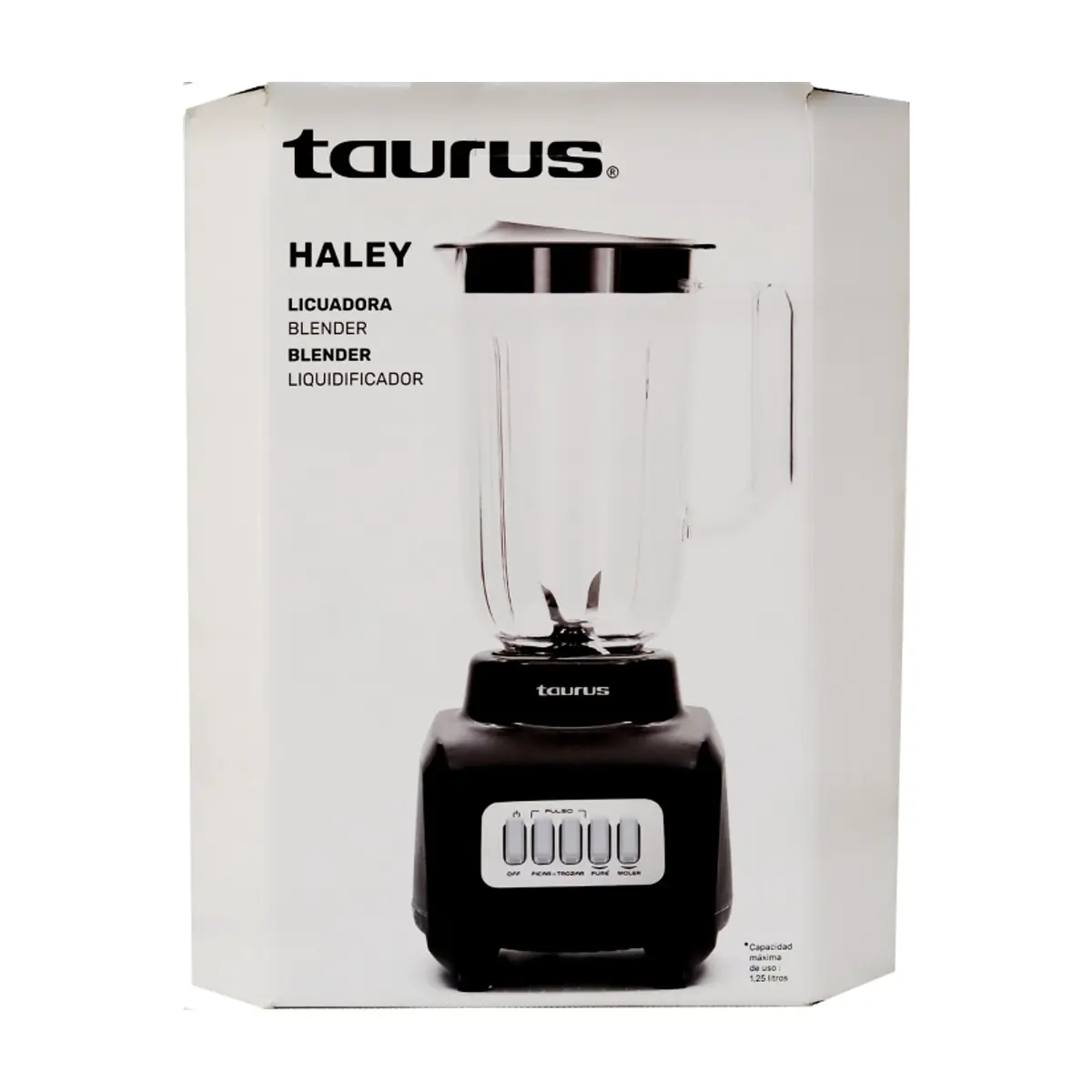 Licuadora negra 350 W Taurus Haley - Thumbnail 3