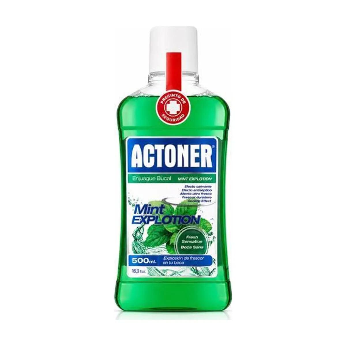 Enjuague Bucal de Menta (500ml) ACTONER - Imagen 1