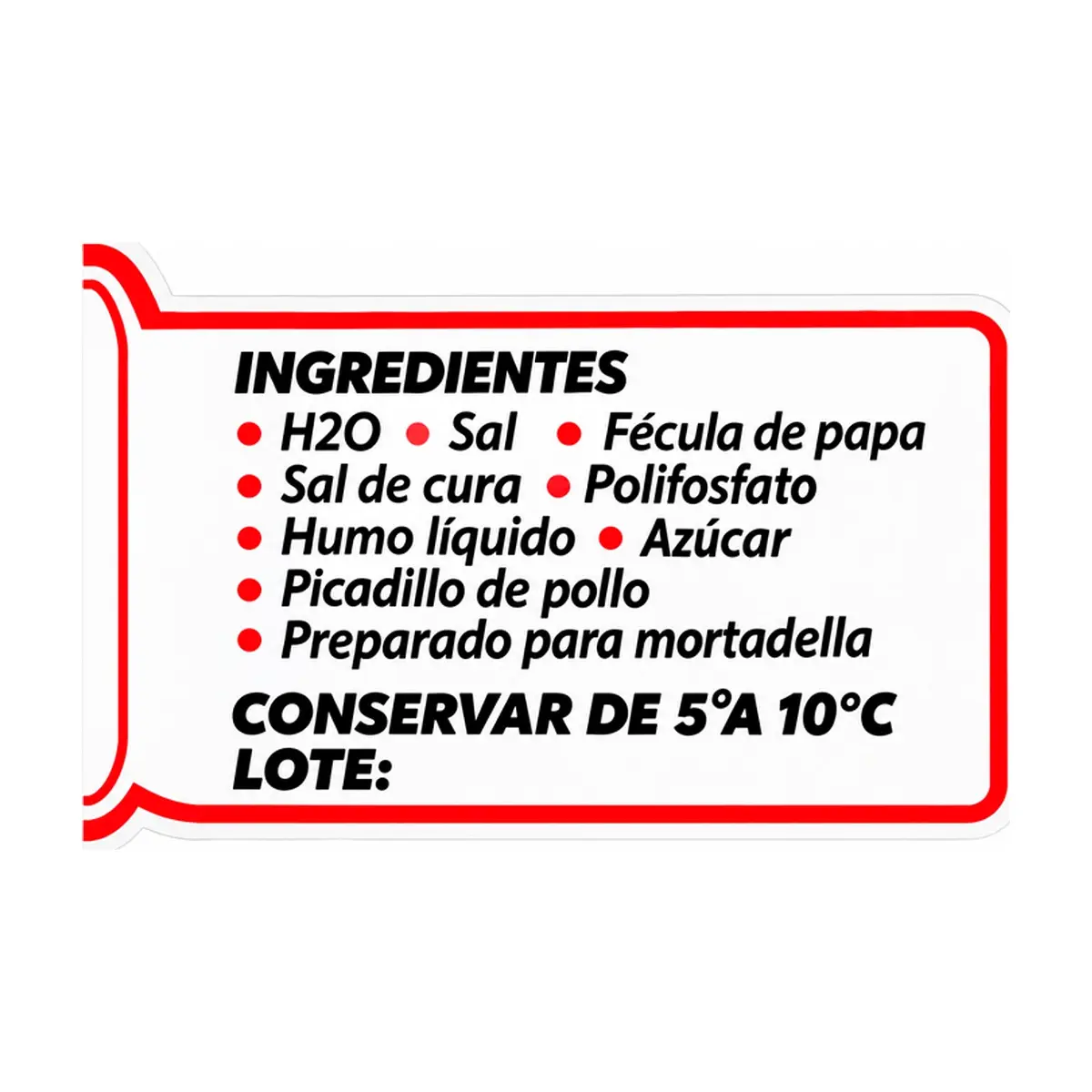 Mortadela especial Delicias Estrella (2.04 kg / 4.5 lb) - Thumbnail 2