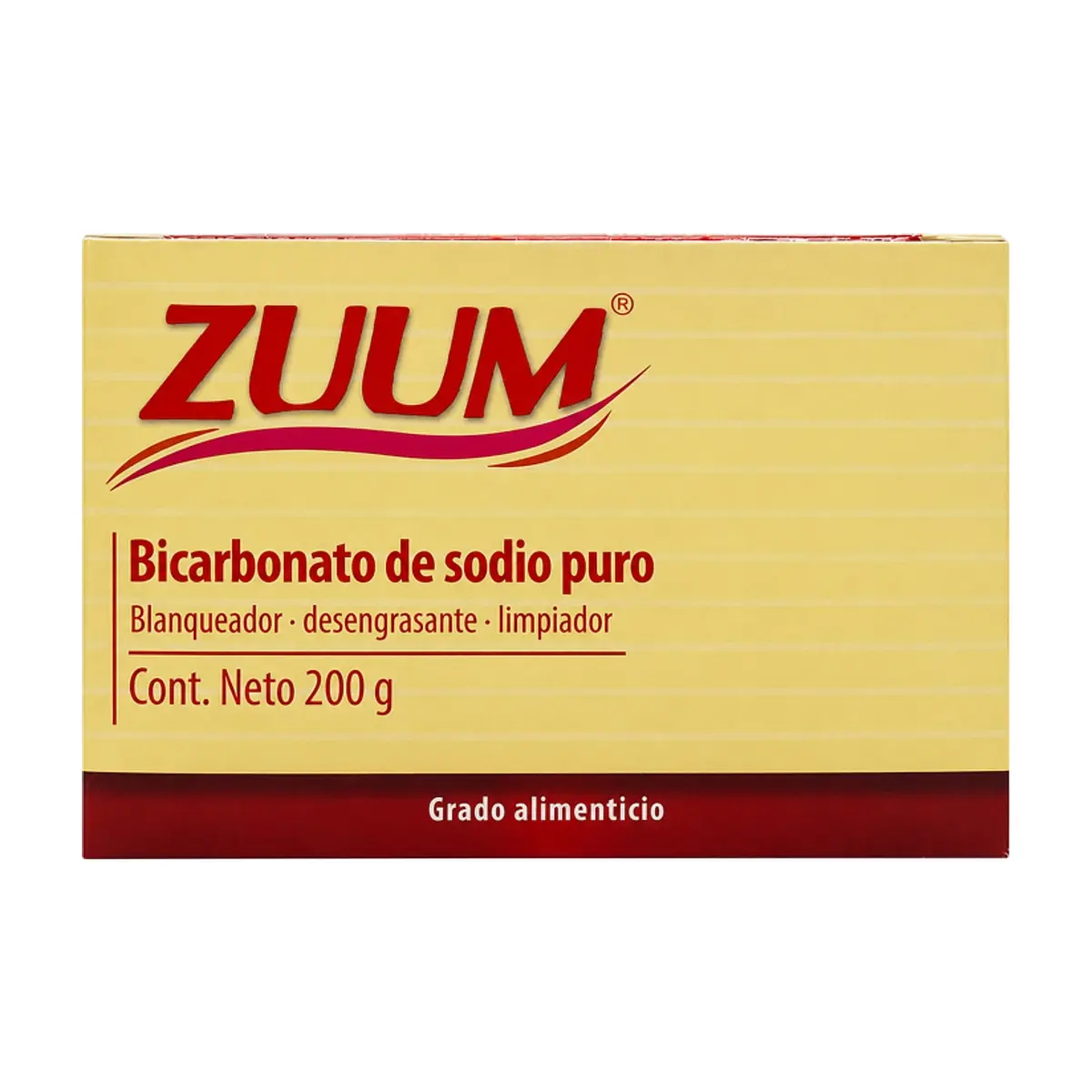 Bicarbonato de sodio puro grado alimenticio Zuum (200 g / 7.05 oz) - Miniatura 1