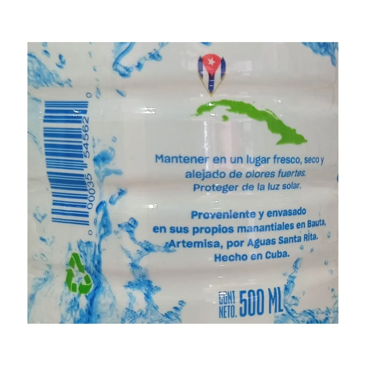 Agua purificada Santa Rita (12 x 500 ml) - Thumbnail 4