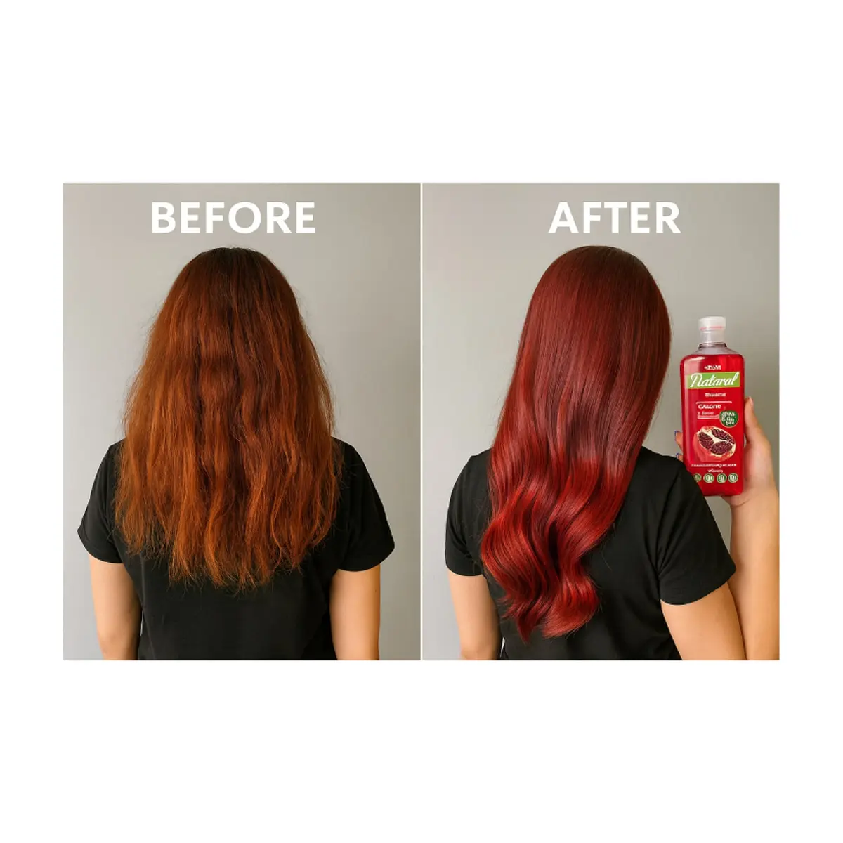 Champú para cabello teñido con extracto de granada Aroma Natural (400 ml) - Miniatura 4