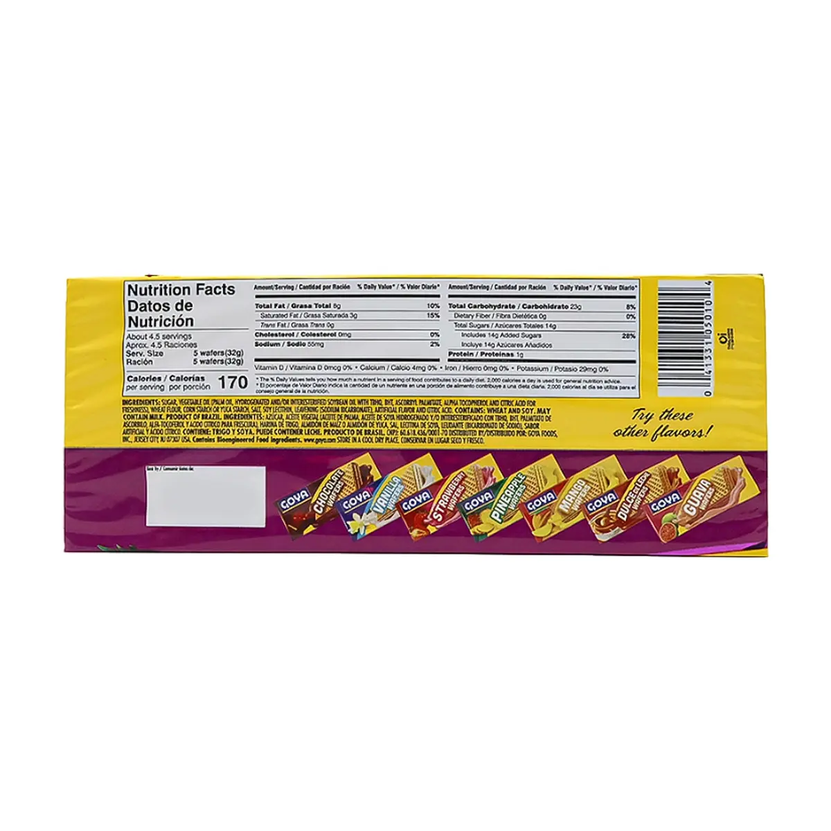 Sorbetos sabor a coco Goya (140 g / 4.94 oz) - Thumbnail 3