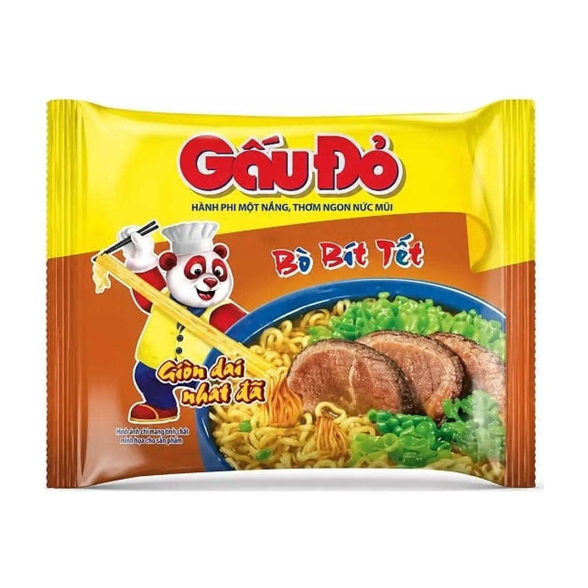 Sopa Instantánea de Fideos Sabor Carne (70 gr) GAUDO - Imagen 1