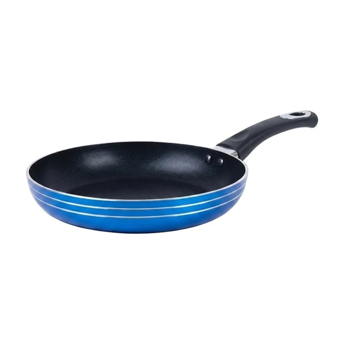 Sartén de 21 cm antiadherente esmaltado exterior azul Ray