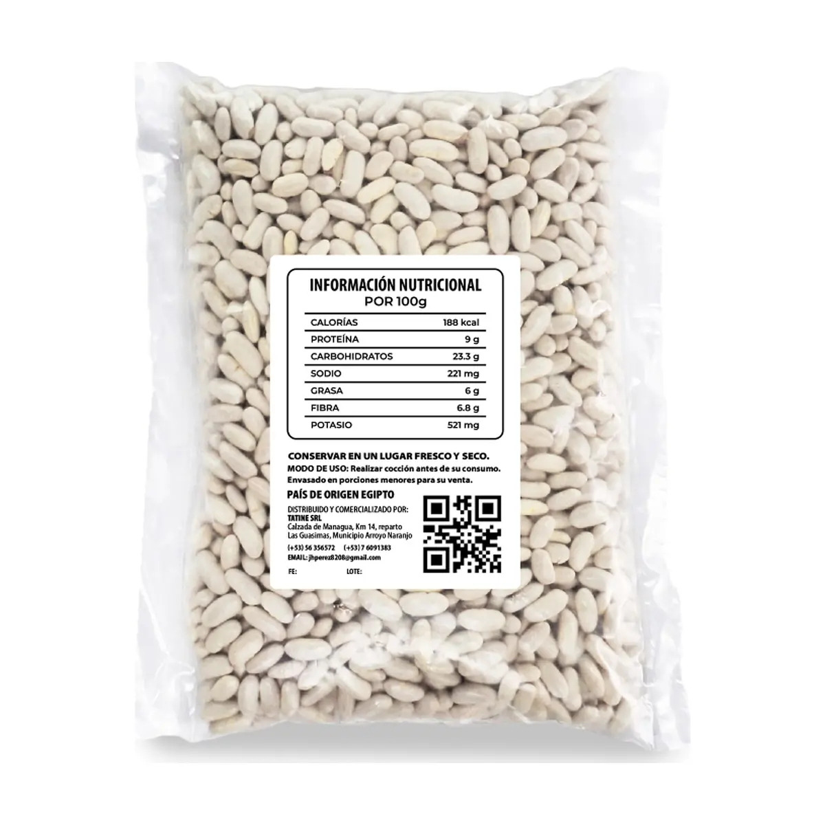 Frijoles blancos Campo Vivo (5 x 1.36 kg / 3 lb) - Miniatura 3