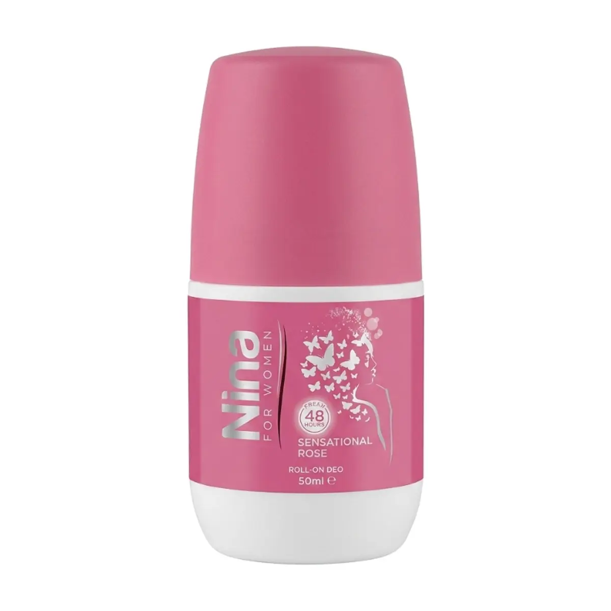 Desodorante roll on para mujer rosa sensacional Nina (50 ml)