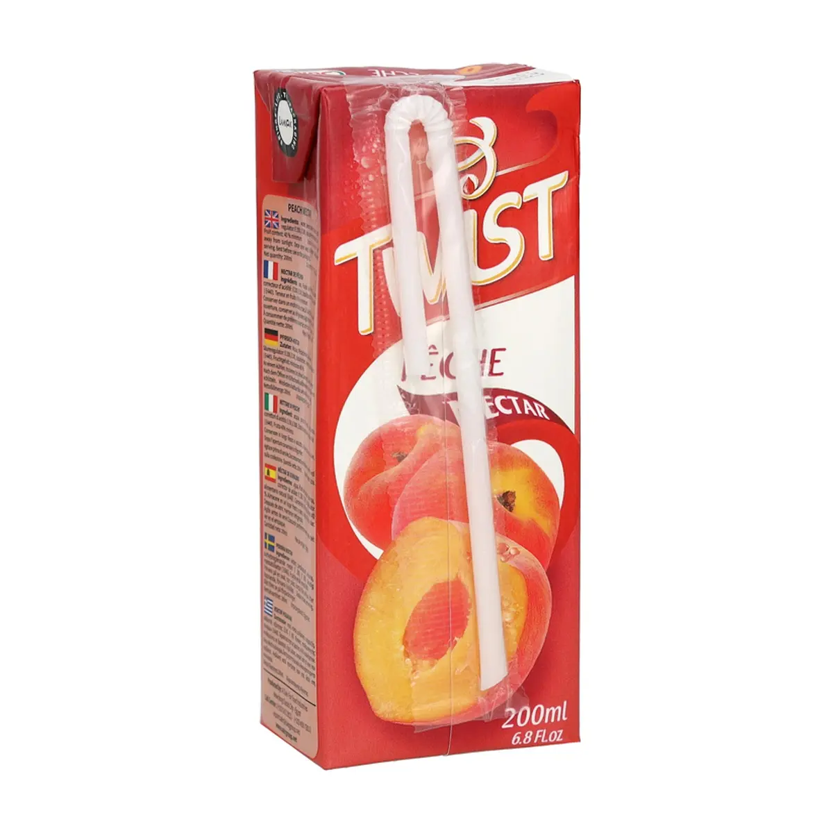 Néctar de melocotón -jugo- Twist (200 ml)