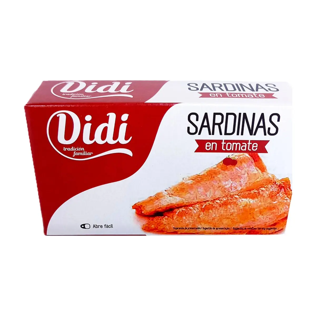 Sardinas en tomate Didi (125 g / 4.41 oz)
