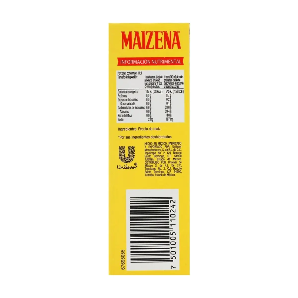 Fécula de maíz Original Maizena (95 g / 3.35 oz) - Thumbnail 6