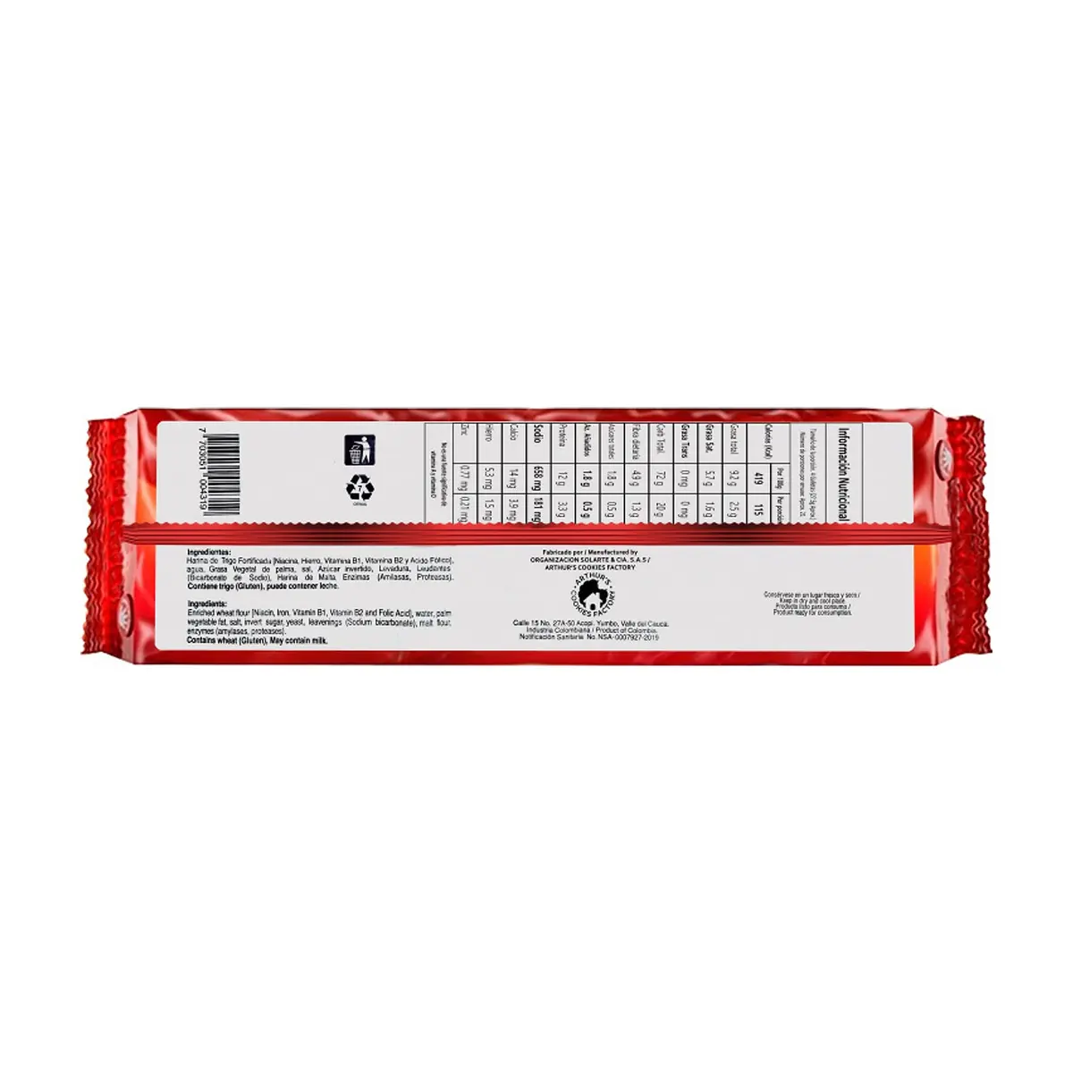 Galletas salada tradicional Crokantinas (577 g / 1.27 lb) - Miniatura 2