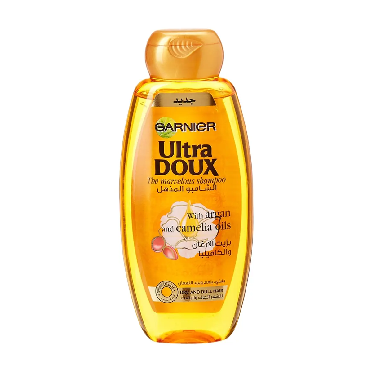Champú maravilloso con aceites de argán y camelia Garnier (400 ml)
