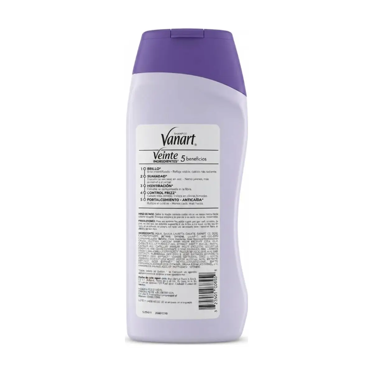 Champú clásico 20 beneficios Vanart (180 ml) - Thumbnail 2