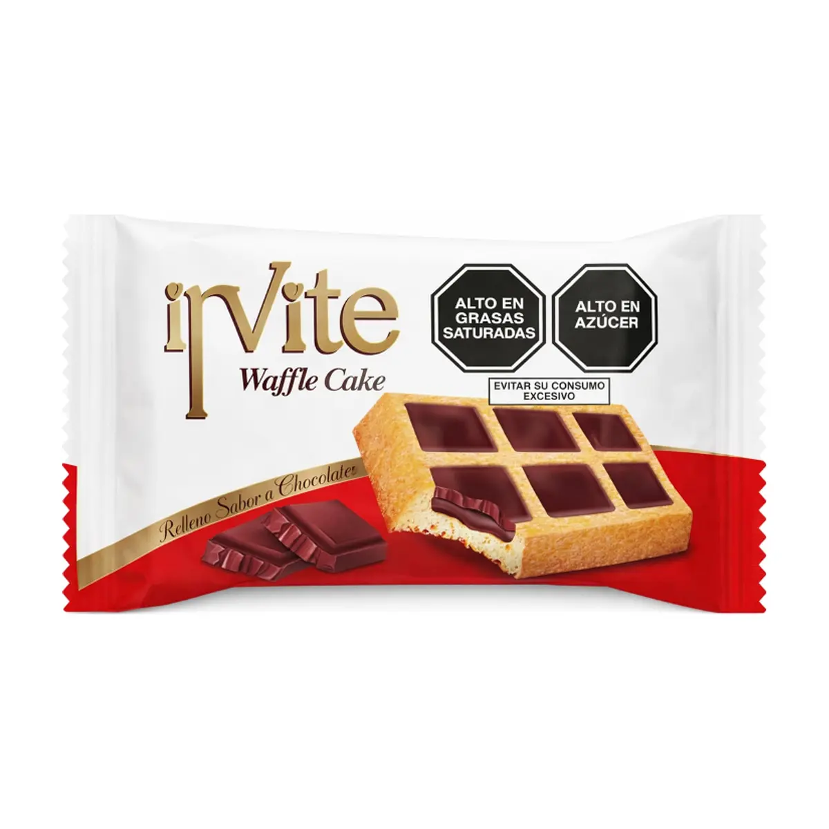 Pastel de chocolate relleno con salsa de chocolate Invite (45 g / 1.58 oz) - Miniatura 1