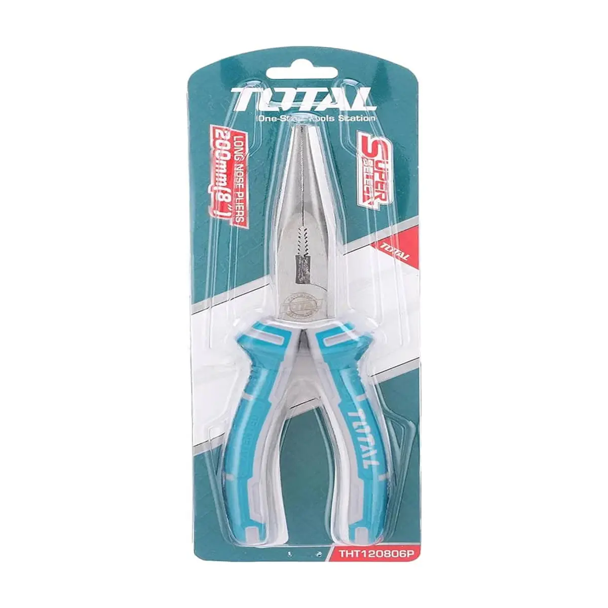 Alicate de punta larga de 8" THT120806P Total Tools - Thumbnail 2