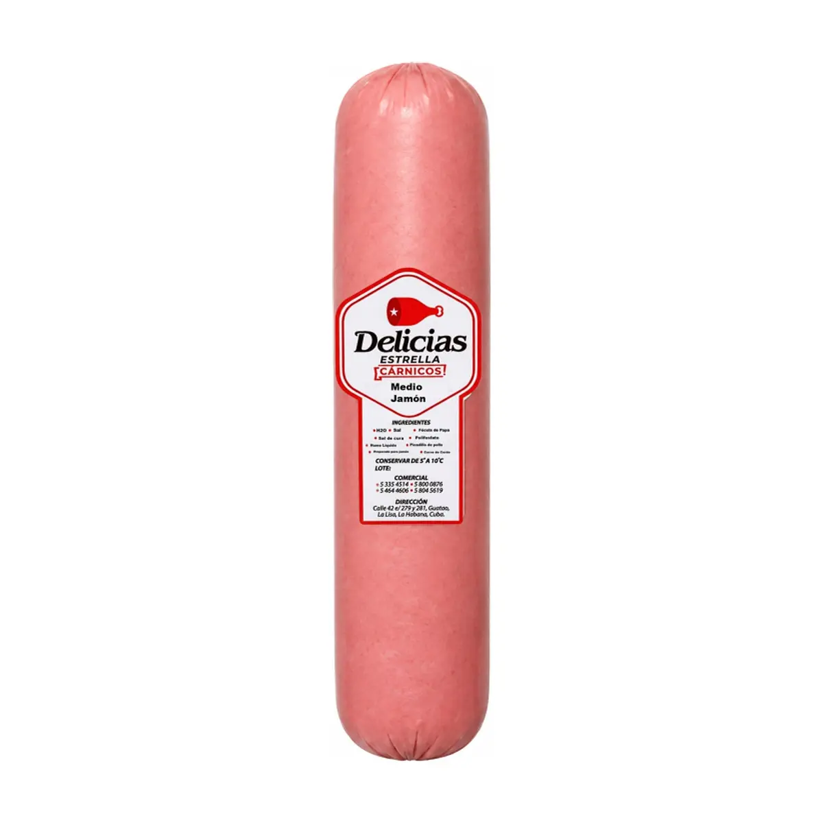 Medio jamón Delicias Estrella (620 g / 1.36 lb)