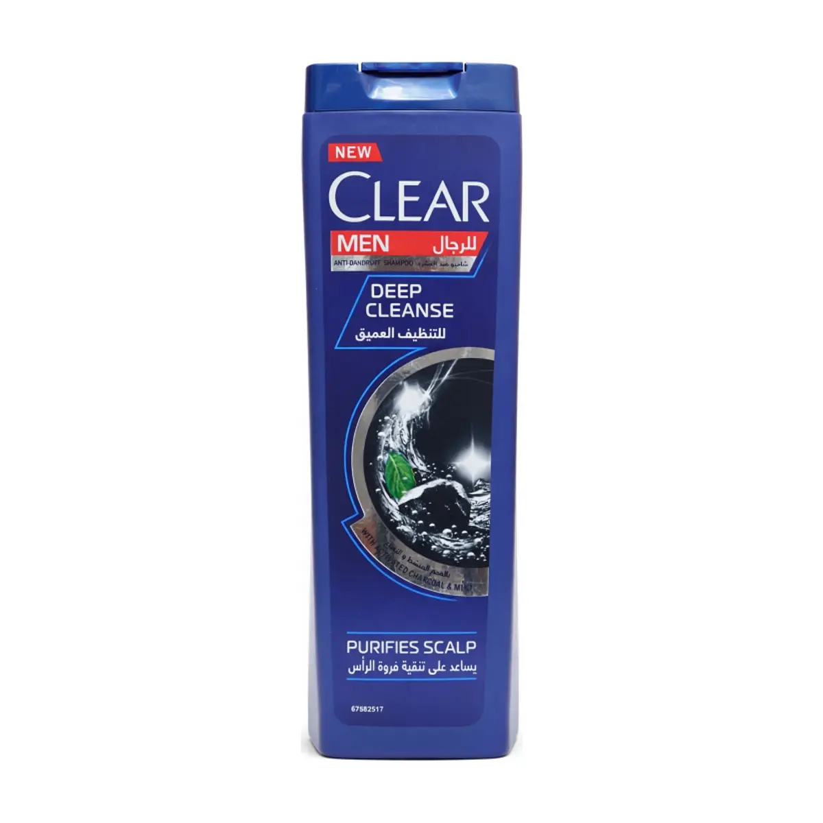 Champú anticaspa para hombres Deep Cleanse Clear (400 ml)