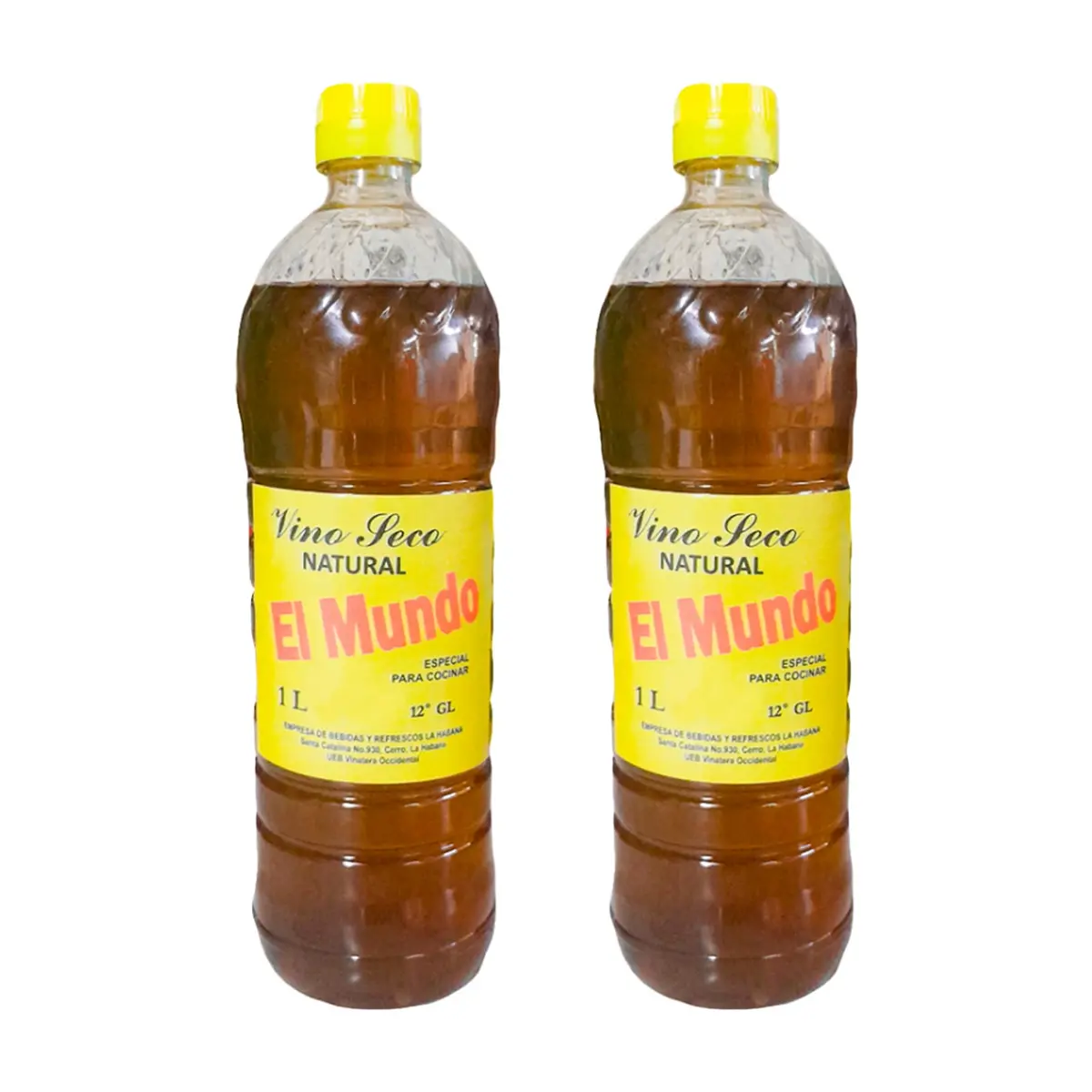 Vino seco natural El Mundo (2 x 1 L)
