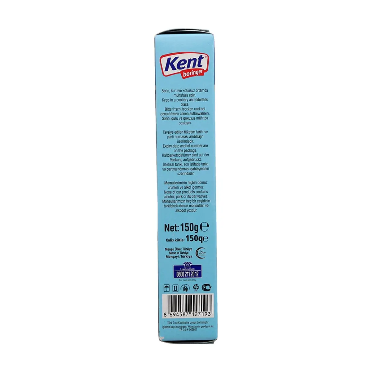 Crema batida de vainilla Kent boringer (150 g / 5.29 oz) - Thumbnail 3