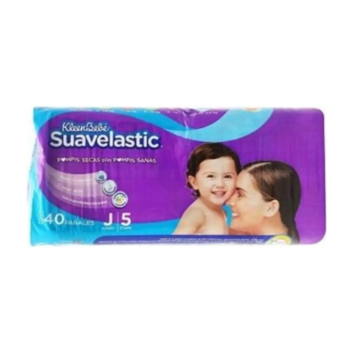 Pañal Desechable Suavelastic Max Jumbo (40 u) KLEENBEBE