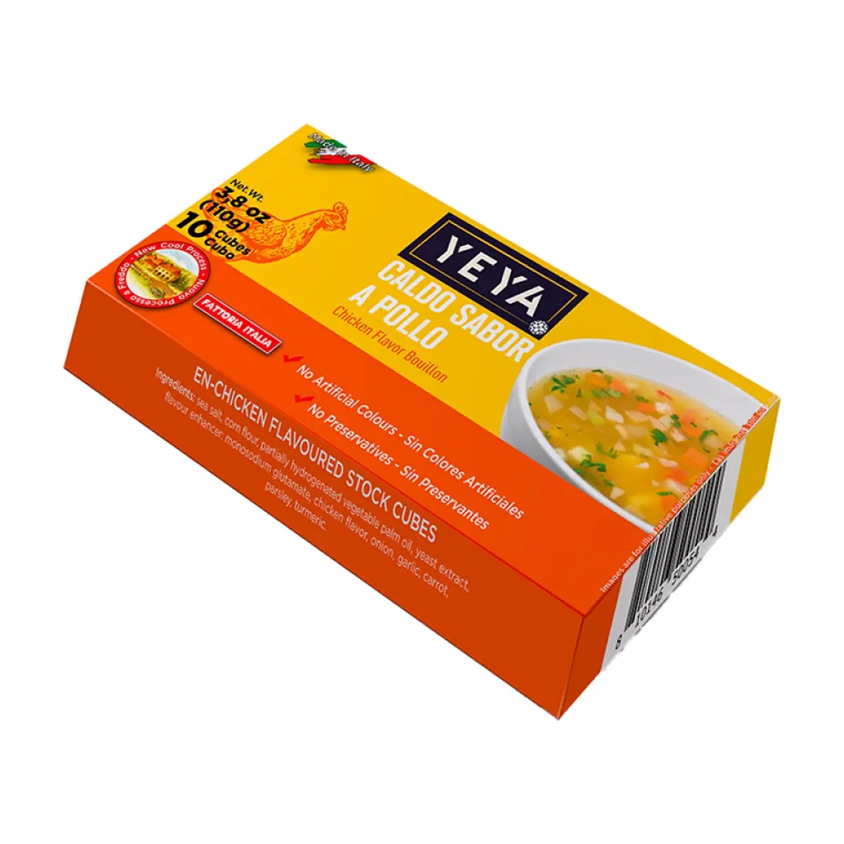 Caldo sabor a pollo YEYA (110 g / 3.8 oz) - Miniatura 2