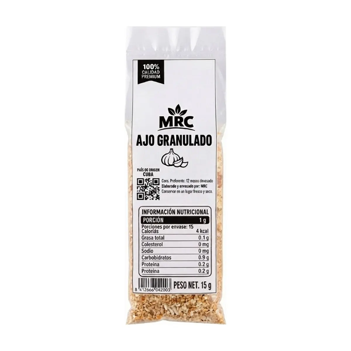 Ajo granulado MRC (15 g)