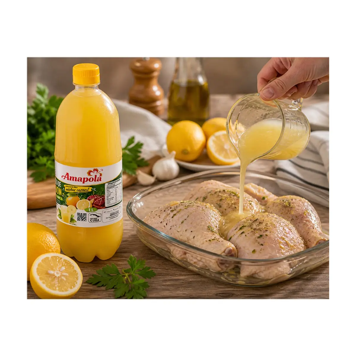 Jugo de limón Amapola (1 L) - Thumbnail 5