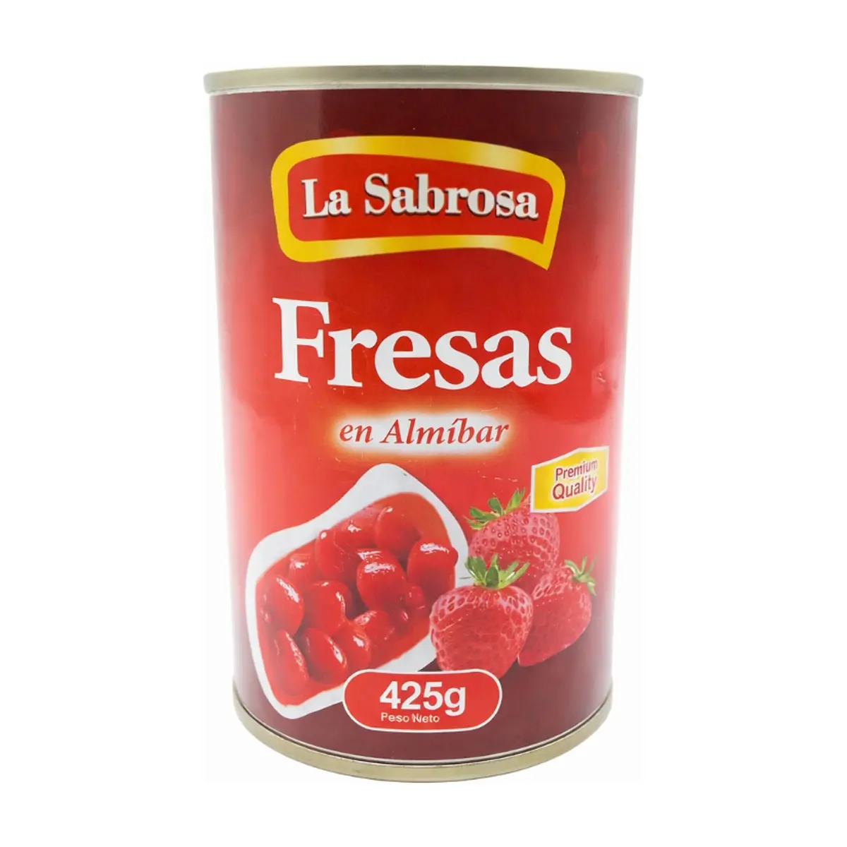 Fresas en almíbar La Sabrosa (425 g / 14.99 oz) - Miniatura 2