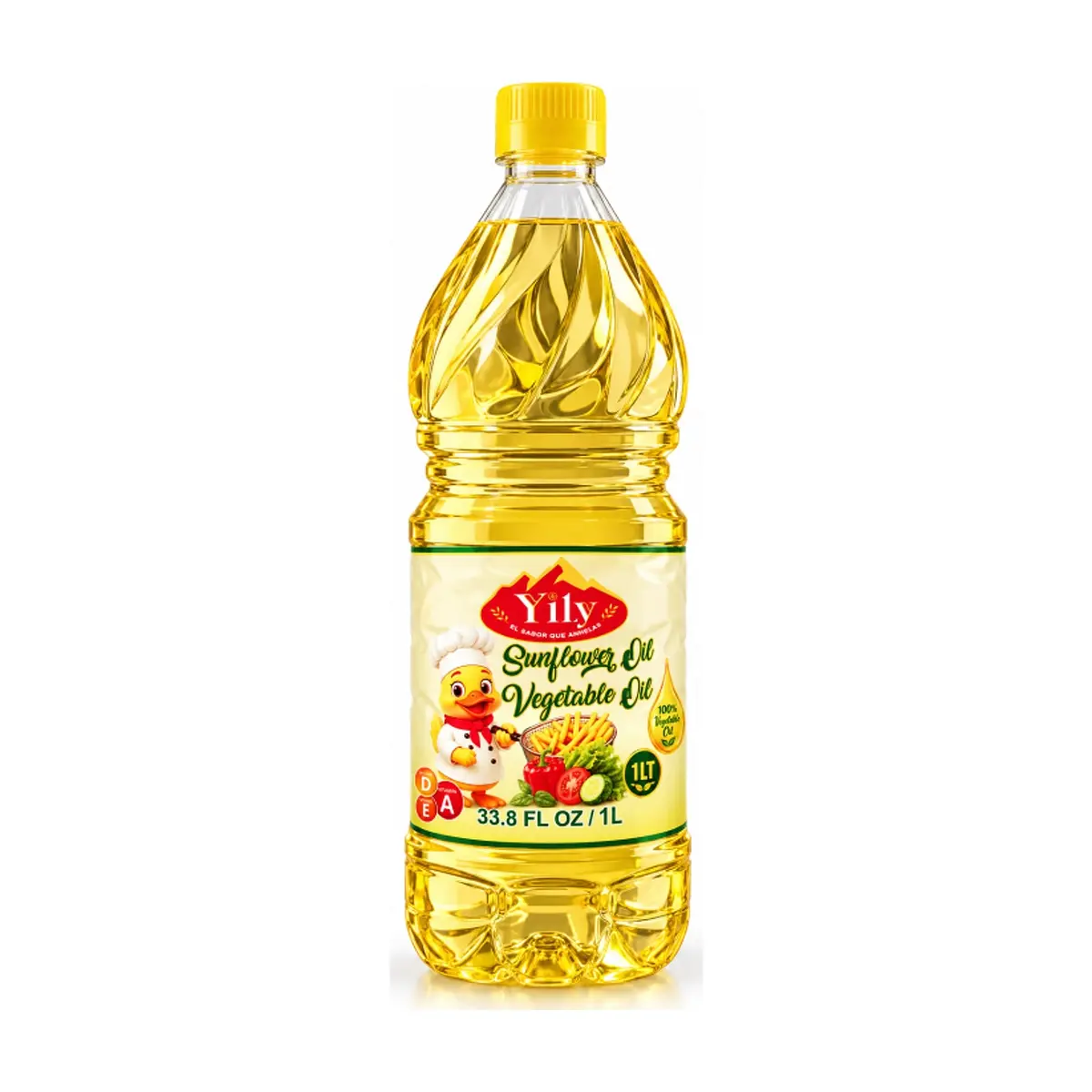 Aceite vegetal de girasol Yily (1 L)