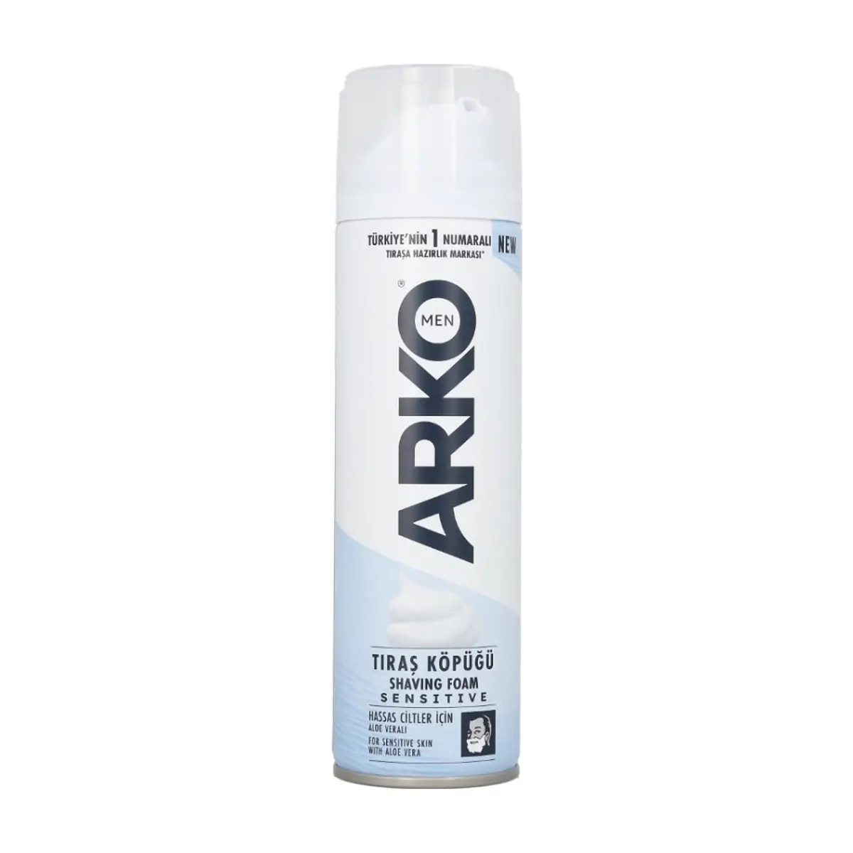 Espuma de afeitar sensible Arko (200 ml)