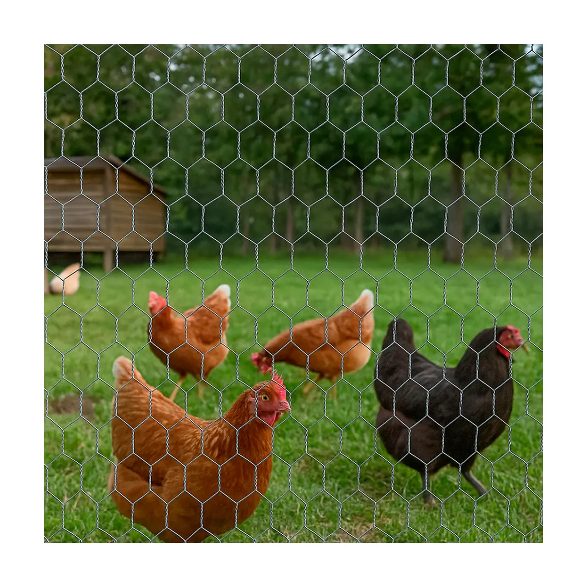 Malla hexagonal galvanizada 1/2" de apertura 1.5 m x 50 m Vonder - Thumbnail 4