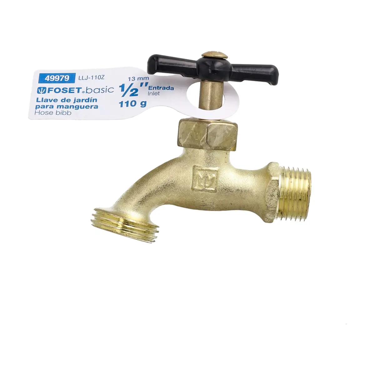 Llave de jardín para manguera de 1/2" pulgada Forset Basic