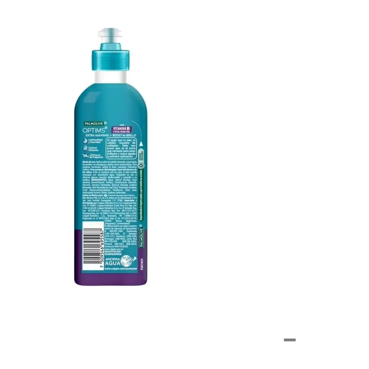 Crema para peinar con tratamiento Vital Keratina + Vitamina B Extra Suavidad Palmolive Optims (250 ml) - Miniatura 2
