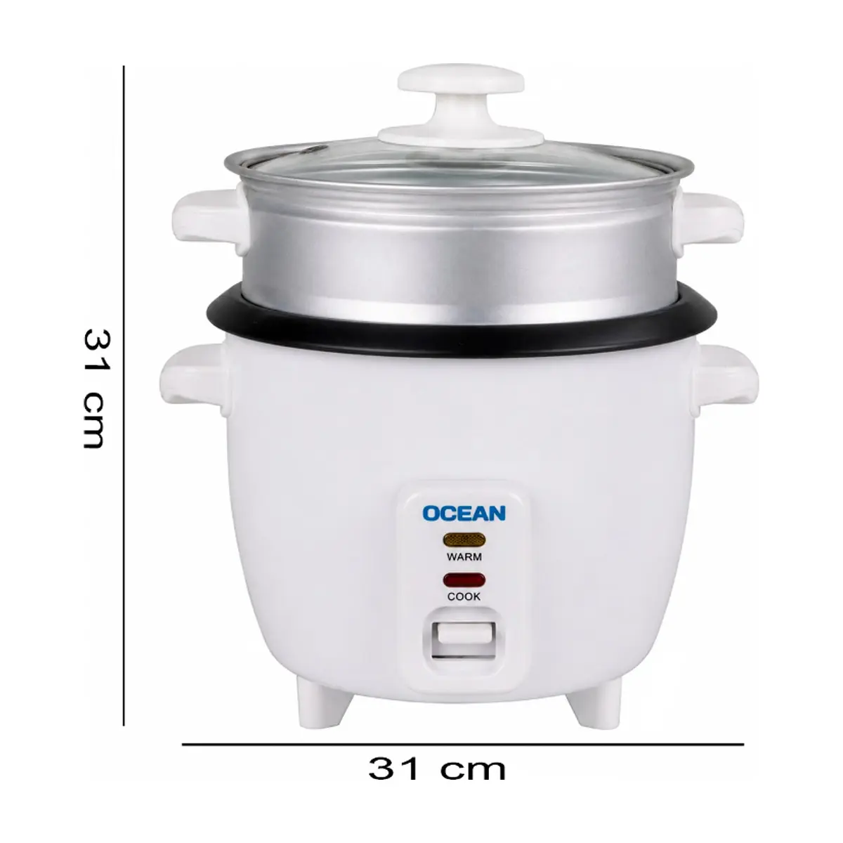 Olla arrocera 1.5 L Ocean OCRCR 1551 WG - Thumbnail 3