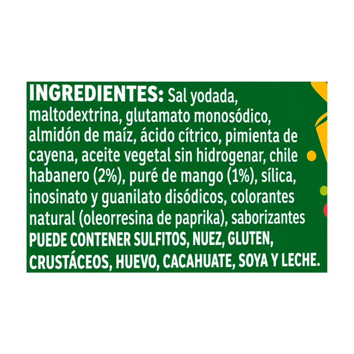 Sazonador mango habanero Knorr (70 g / 2.47 oz) - Thumbnail 3