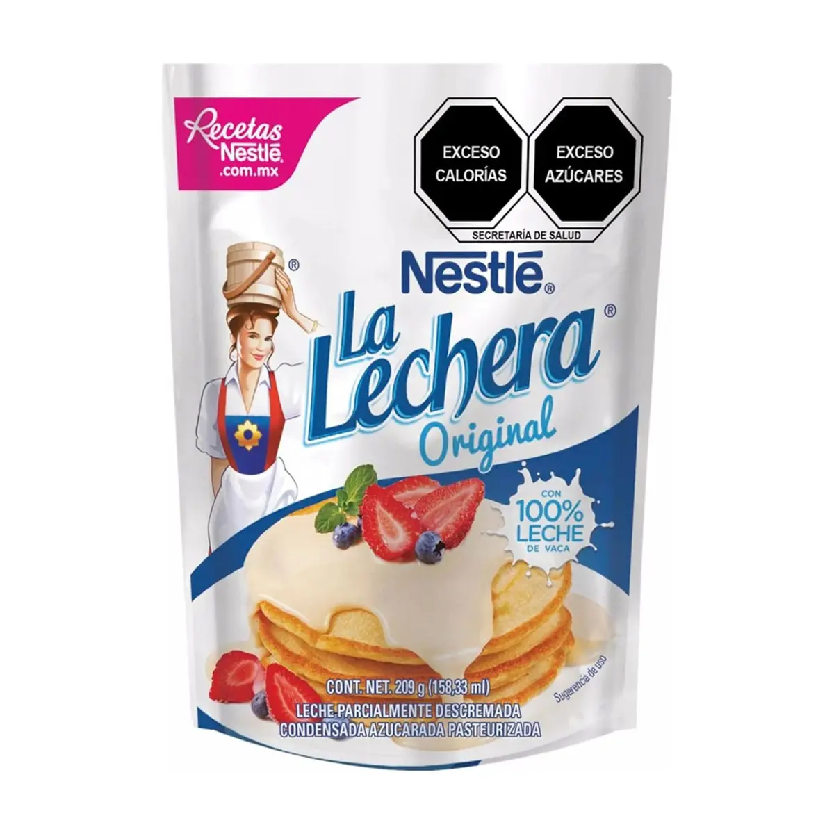Leche parcialmente descremada condensada azucarada pasteurizada Nestlé (209 g / 7.38 oz)