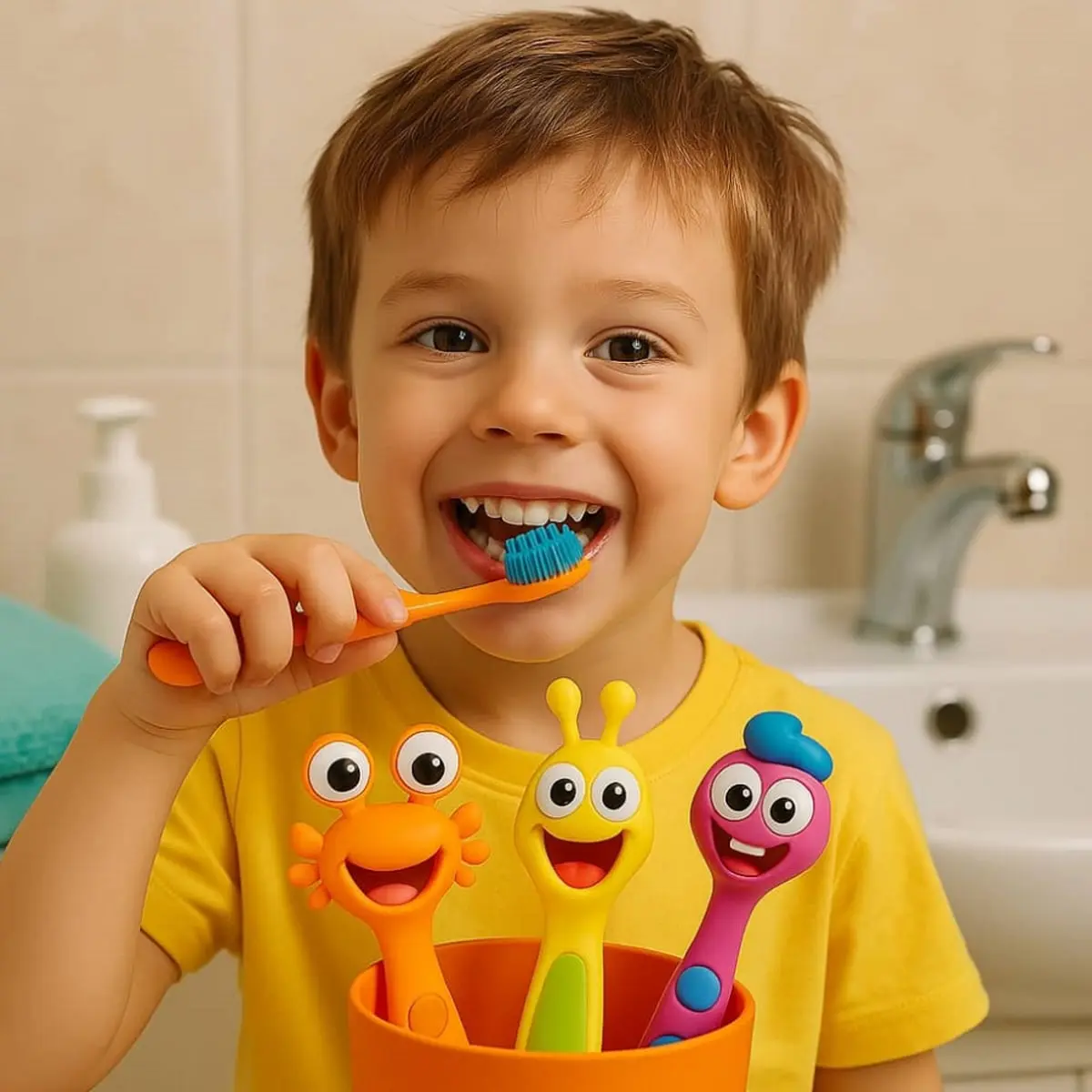 Cepillo de dientes extra suave Kids Minions Colgate - Miniatura 3
