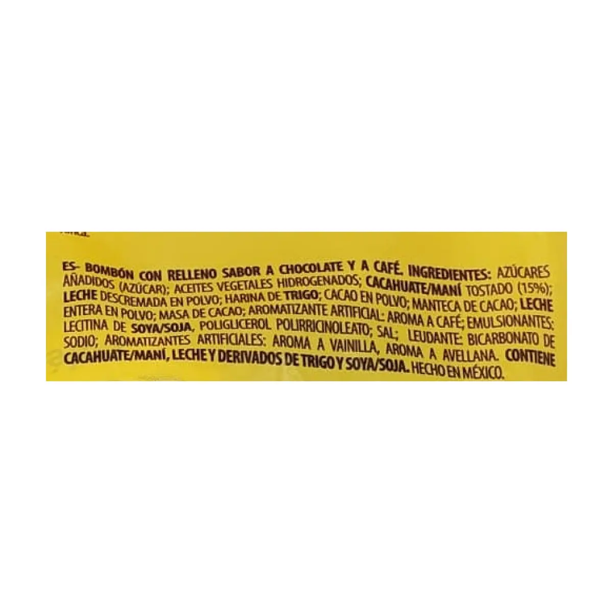 Bombon con relleno sabor a chocolate y café Bon o Bon Arcor (90 g / 3.17 oz) - Miniatura 3
