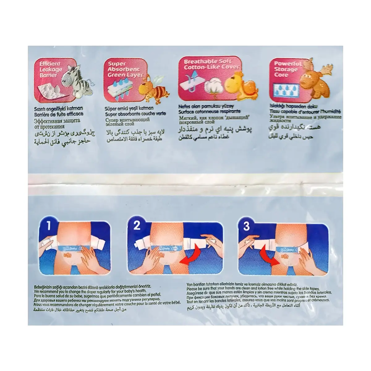 Pañales desechables para bebé etapa 4 Maxi Lulla Baby (32 U) - Thumbnail 2