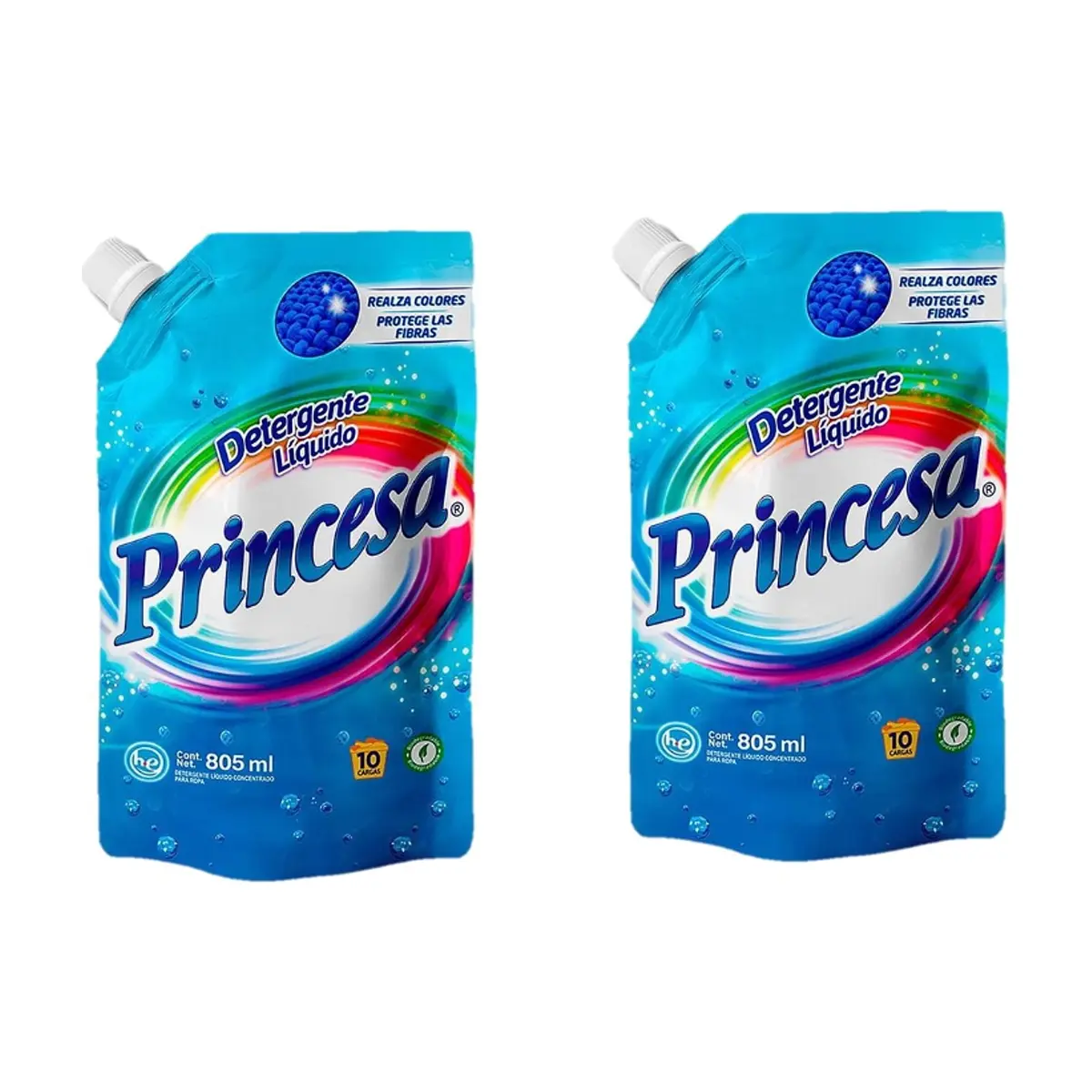 Detergente liquido Princesa (2 x 805 ml)