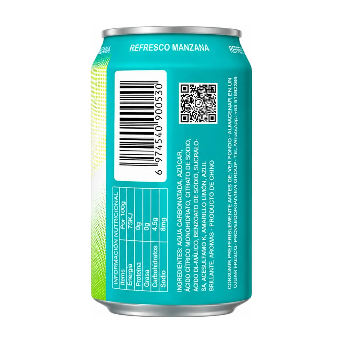 Refresco gaseado de manzana Bienfría (6 x 330 ml / 11.2 fl oz) - Miniatura 4