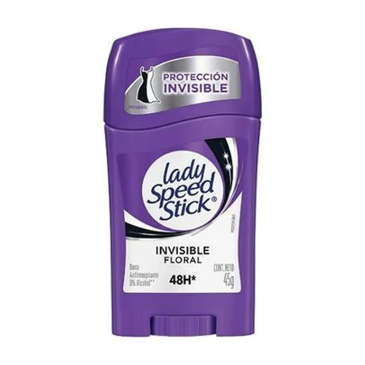 Desodorante Invisible Floral (45g) LADY SPEED STICK - Image 1