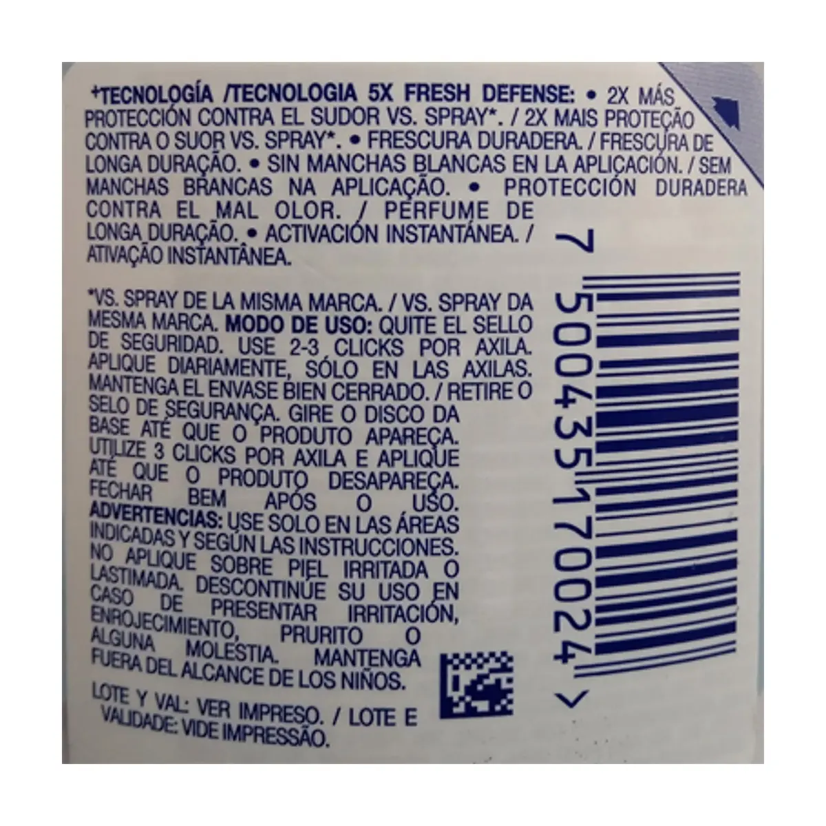 Desodorante antitranspirante en gel Berry Secret (45 g / 1.58 oz) - Thumbnail 3