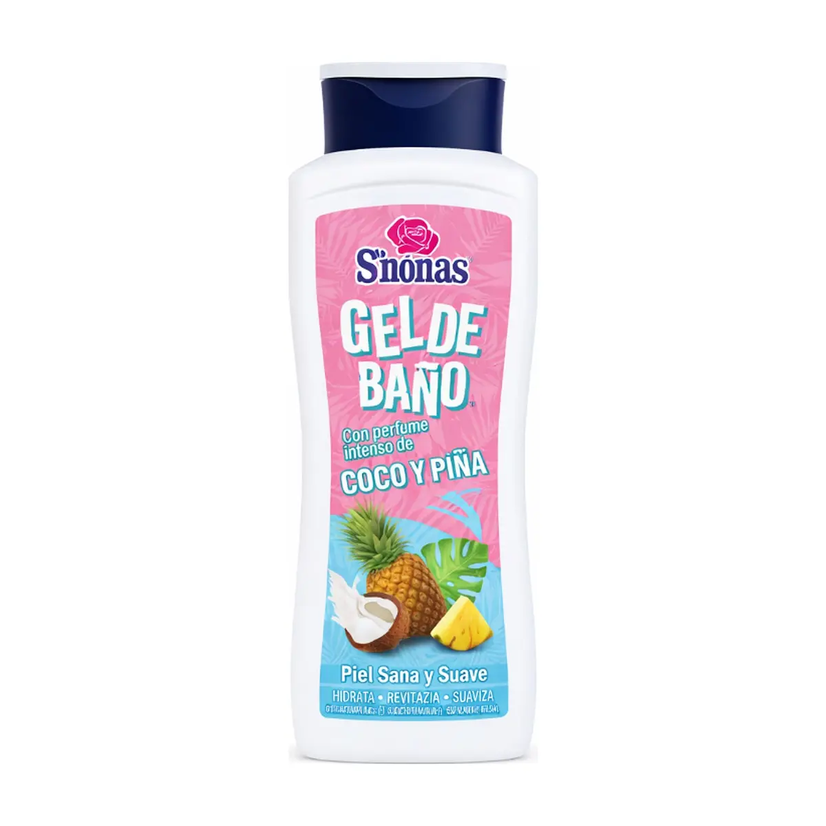 Gel de baño coco y piña S'nonas (750 ml)